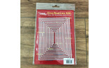 Crealies Crea-Nest-Lies XXL dies no. 189 Rectangles with dots and stripes