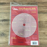 Crealies Crea-Nest-Lies XXL dies no. 186 Circles with dots and stripes