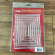 Crealies Crea-Nest-Lies XXL dies no. 189 Rectangles with dots and stripes