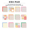 Echo Park Our Groovy Summer Paper Pad 15x15cm