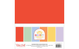 Echo Park Our Groovy Summer Coordinating Solids Paper Pack 30x30cm