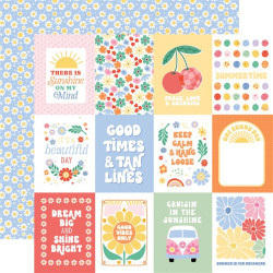 Echo Park Our Groovy Summer Collection Kit 30x30cm