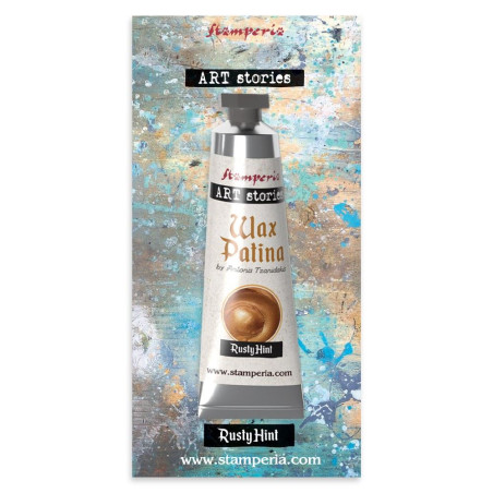 Stamperia Art Stories Wax Patina RUSTY HINT 40ml