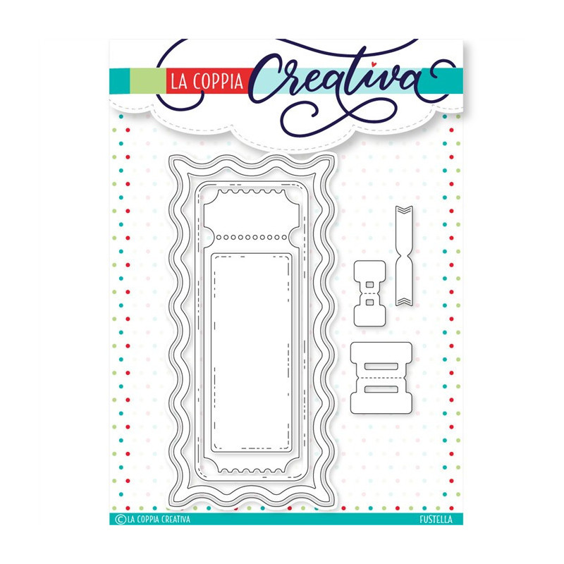La Coppia Creativa Fustelle SLIMLINE A ONDE