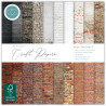 Craft Consortium Brick Textures 2 Craft Papers 15x15cm
