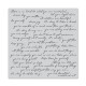 Hero Arts From The Vault Spring Cling Rubber Stamp Positive Script Bold Prints