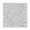 Hero Arts From The Vault Spring Cling Rubber Stamp Positive Script Bold Prints