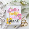 HERO ARTS You've Got a Friend Clear Stamp Set Hello Friend