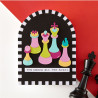 Spellbinders Checkmate Etched Dies Chess & Checkers by Spellbinders