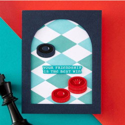 Spellbinders Checkmate Etched Dies Chess & Checkers by Spellbinders