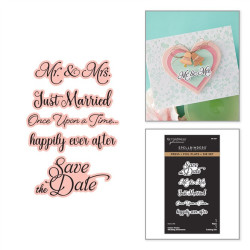 Spellbinders Classic Mouse Wedding BetterPress Bundle by Simple Stories