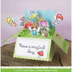 Lawn Fawn Die Scalloped Box Card Pop-up