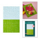 Spellbinders Shiny New Day 3D Embossing Folder Suds & Buds by Spellbinders