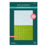Spellbinders Shiny New Day 3D Embossing Folder Suds & Buds by Spellbinders