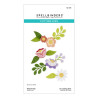 Spellbinders Shiny New Day Etched Dies Petal Fresh by Spellbinders