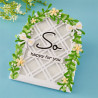 Spellbinders Summertime Etched Dies Decorative Lattice by Lisa Horton