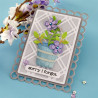 Spellbinders Summertime Etched Dies Decorative Lattice by Lisa Horton