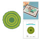 Spellbinders Summertime Etched Dies Ripped Edge Circles by Lisa Horton