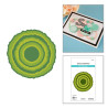 Spellbinders Summertime Etched Dies Ripped Edge Circles by Lisa Horton