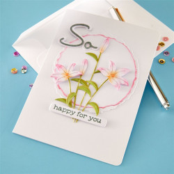 Spellbinders Summertime Etched Dies Ripped Edge Circles by Lisa Horton