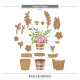 Spellbinders Summertime Etched Dies Garden Planter by Lisa Horton