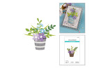 Spellbinders Summertime Etched Dies Garden Planter by Lisa Horton