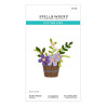 Spellbinders Summertime Etched Dies Garden Planter by Lisa Horton