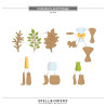 Spellbinders Summertime Etched Dies Containers and Foliage by Lisa Horton