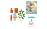 Spellbinders Summertime Etched Dies Containers and Foliage by Lisa Horton