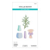 Spellbinders Summertime Etched Dies Containers and Foliage by Lisa Horton