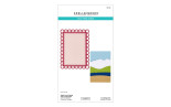 Spellbinders Summertime Etched Dies Open Lace Frame and Landscapes by Lisa Horton