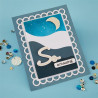 Spellbinders Summertime Etched Dies Open Lace Frame and Landscapes by Lisa Horton