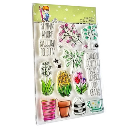 GLIMPS CLEAR STAMPS - GCS 26-227 PIANTINE