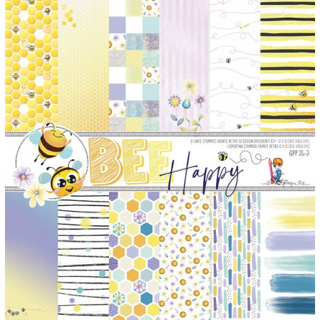GLIMPS Carte GPP 26-03 BEE HAPPY 12X12