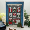 Spellbinders City Holiday Etched Dies City Holiday