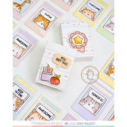 Mama Elephant LIL KITTY DOCKET Clear Stamp
