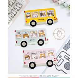 Mama Elephant LIL KITTY DOCKET Clear Stamp