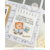 Mama Elephant MATH CLASS Clear Stamp