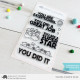 Mama Elephant YOU'RE A SUPER STAR Clear Stamp