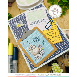 Mama Elephant Cute Clipboard CREATIVE CUTS