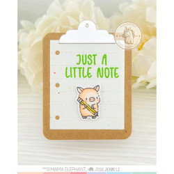 Mama Elephant Cute Clipboard CREATIVE CUTS