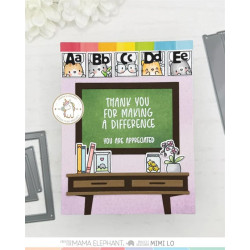 Mama Elephant Chalkboard Sign CREATIVE CUTS