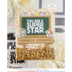 Mama Elephant Chalkboard Sign CREATIVE CUTS