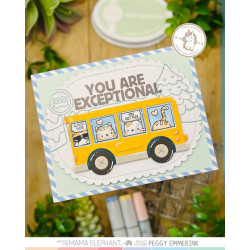Mama Elephant Docket Lil Bus CREATIVE CUTS