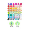 Ohuhu Honolulu² 48 BASIC Colors Dual Tips Alcohol Art Markers - punta PENNELLO e SCALPELLO