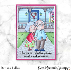 Sweet November Stamps Love You Forever Clear Stamp Set
