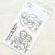 Sweet November Stamps Love You Forever Clear Stamp Set