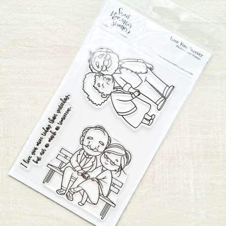 Sweet November Stamps Love You Forever Clear Stamp Set