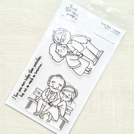 Sweet November Stamps Love You Forever Clear Stamp Set