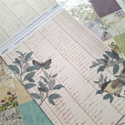 ARDEN Creative Studio Vintage Makers Ledger Essentials Paper Pad 15x20cm